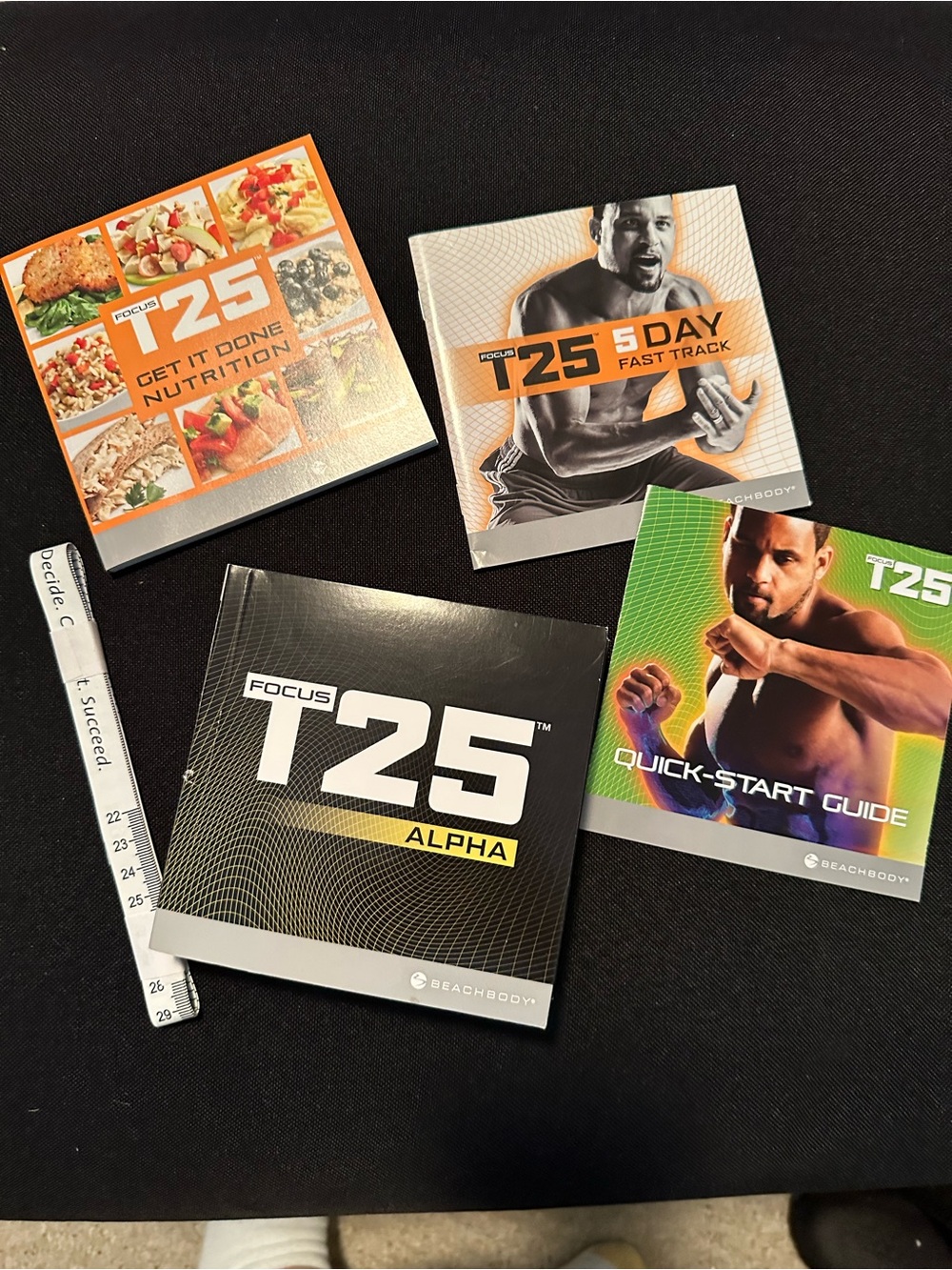 Beachbody Focus T25 Alpha and Beta DVD set